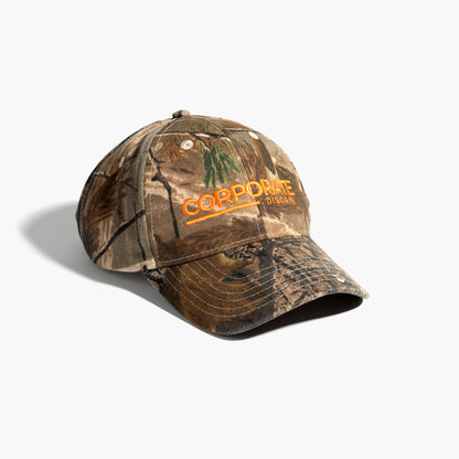 Corporate Disdain Camo Hat (Pre-Order)