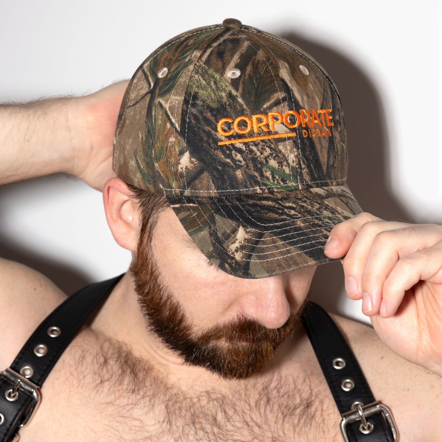 Corporate Disdain Camo Hat (Pre-Order)