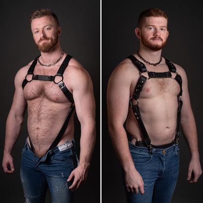 Full Torso Harness - Interchangeable Attachment