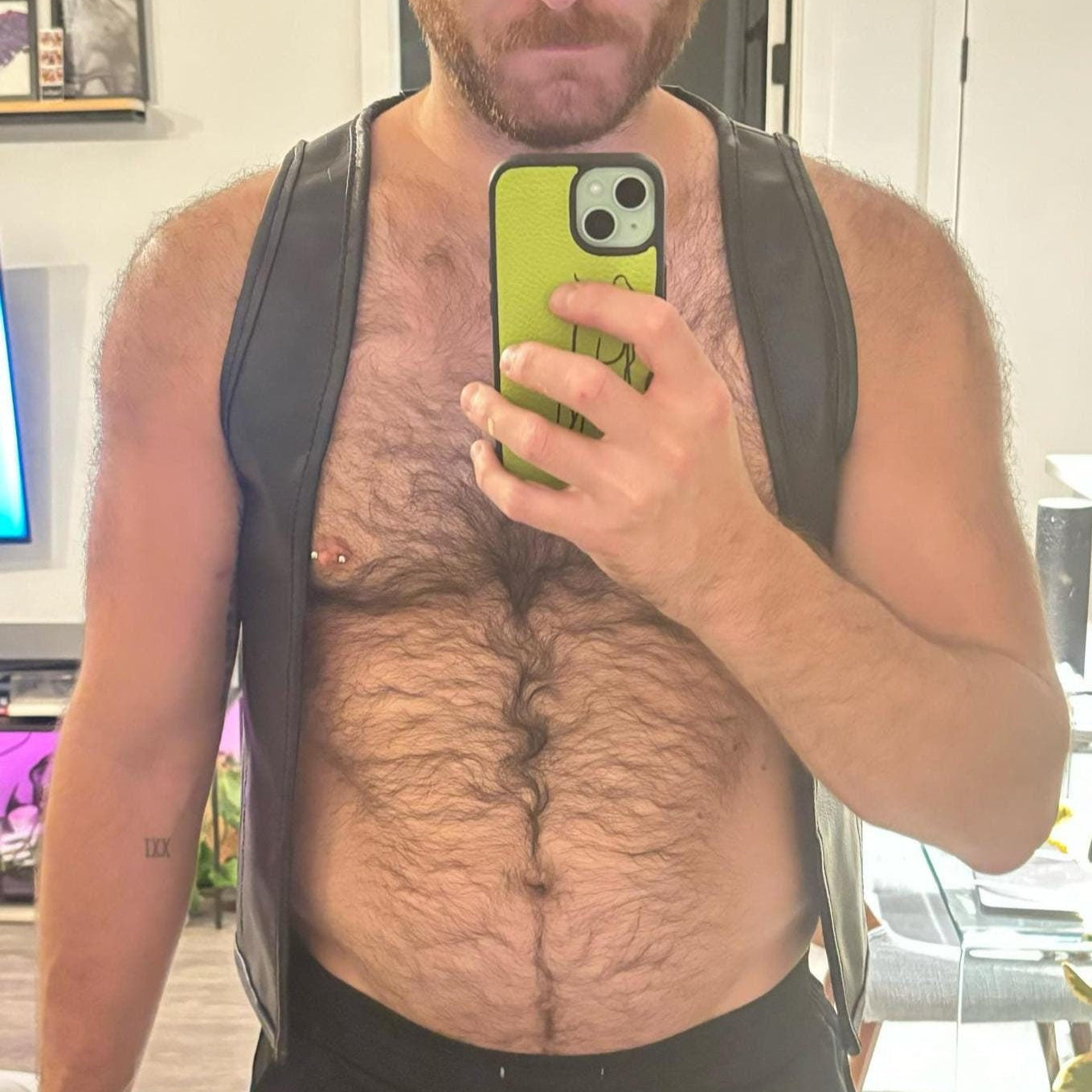 Leather Vest (Handmade and Custom Sizing)